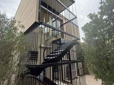 Escalier en acier